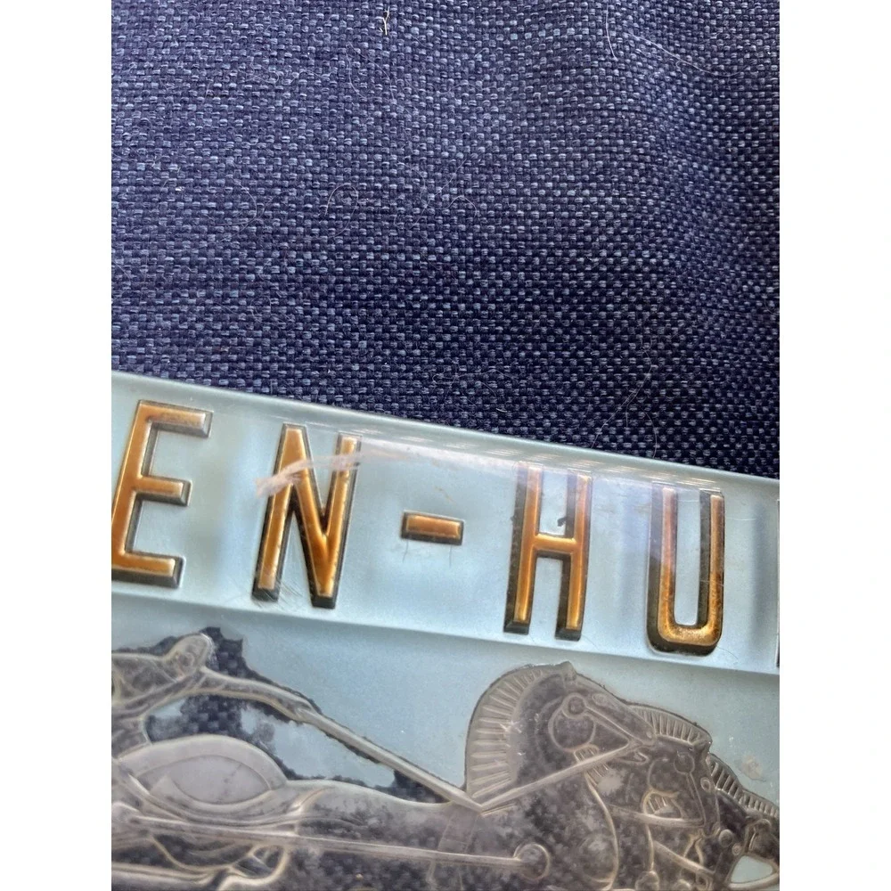 Ben-Hur Freezer Name Emblem Chariot Badge Plastic Sign 9‎ Inch Sku30